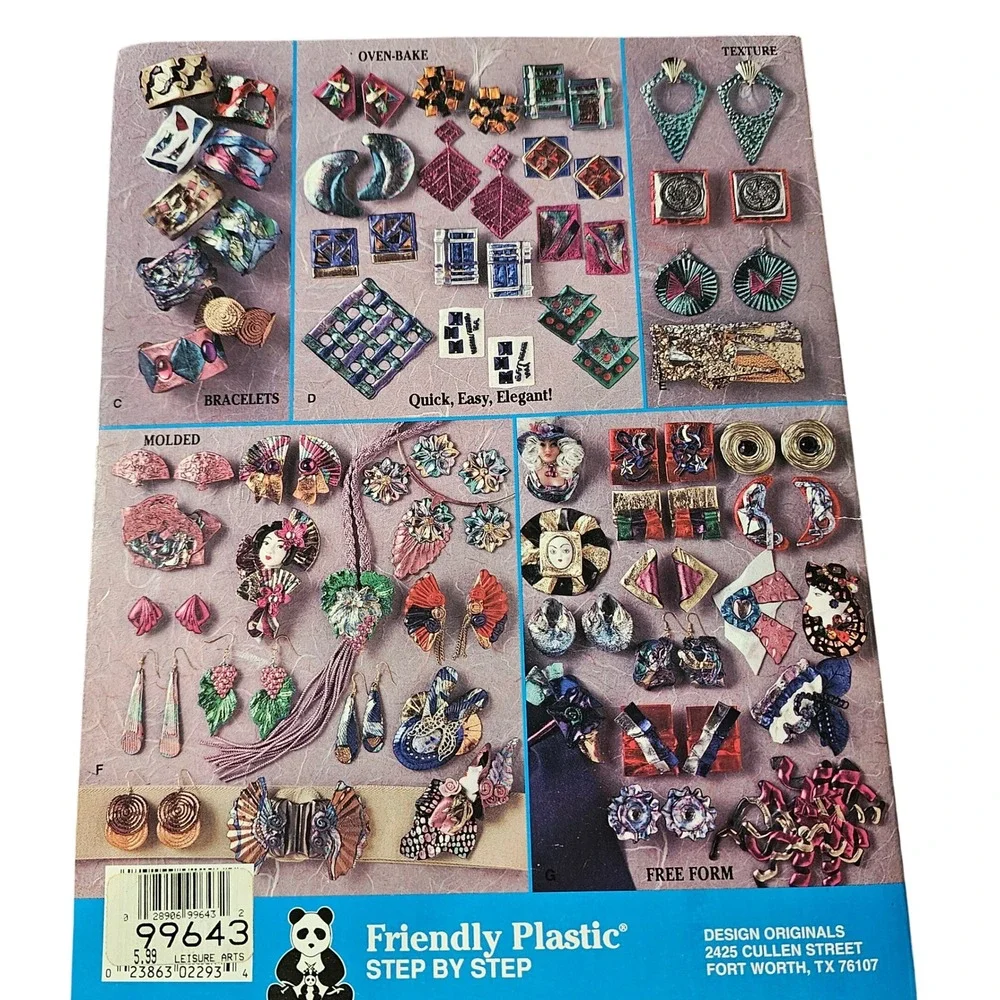 Friendly Plastic Step By Step Vintage‎ Jeri Mertes Suzanne McNeill Design 2293
